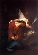 Paul Troger Christ Comforted by an Angel china oil painting artist